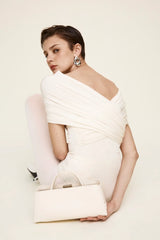 SILVER IVORY ÉCLAIR BAG