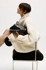 MEDIUM CHOCOLATE CLUB BAG