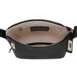 MINI GOLD BLACK HOBO BAG