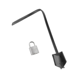 MINI SILVER BALCK HOBO BAG