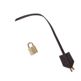 GOLD CHOCOLATE HOBO BAG