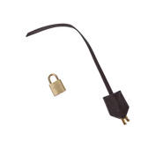 MINI GOLD CHOCOLATE HOBO BAG