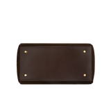 ESPRESSO SUEDE BOOK TOTE BAG 25