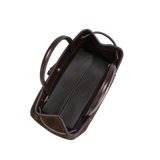 ESPRESSO SUEDE BOOK TOTE BAG 25