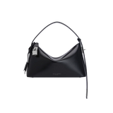 SILVER BLACK HOBO BAG