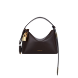 MINI GOLD CHOCOLATE HOBO BAG