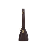 MINI GOLD CHOCOLATE HOBO BAG