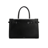 NOIR LEATHER BOOK TOTE BAG 33