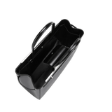 NOIR LEATHER BOOK TOTE BAG 33