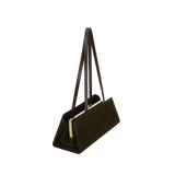 ESPRESSO SUEDE ÉCLAIR BAG