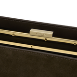 ESPRESSO SUEDE ÉCLAIR BAG