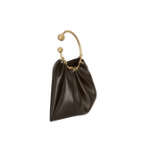 CHOCOLATE RING HANDLE BAG