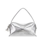 SILVER MATALLIC CAFÉ MINI BAG