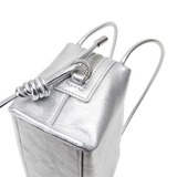 SILVER MATALLIC CAFÉ MINI BAG