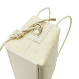 BUTTER OSTRICH CAFÉ MINI BAG