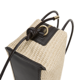 RAFFIA CAFÉ MINI BAG