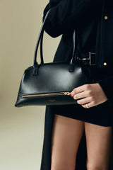 MEDIUM BLACK CLUB BAG