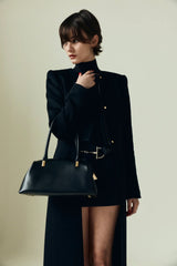 MEDIUM BLACK CLUB BAG