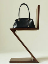 MEDIUM BLACK CLUB BAG