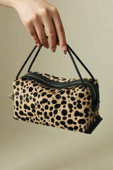 CHEETAH CALF HAIR CAFÉ MINI