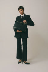 NOIR LEATHER BOOK TOTE BAG 33