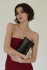 NOIR ALLURE SHOULDER BAG