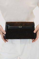 TRUFFLE SUEDE SHOULDER BAG