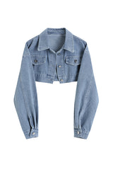 SHORT / MEDIUM LENGTH DENIM JACKET ( 2 LENGTHS )