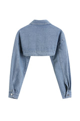 SHORT / MEDIUM LENGTH DENIM JACKET ( 2 LENGTHS )
