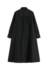 IRREGULAR BLACK PETTICOAT DRESS