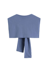 LOOSE SHIRT + SHAWL ( 2 PIECES / 4 COLORS )