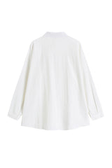 LOOSE SHIRT + SHAWL ( 2 PIECES / 4 COLORS )