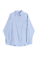 LOOSE SHIRT + SHAWL ( 2 PIECES / 4 COLORS )