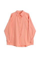 LOOSE SHIRT + SHAWL ( 2 PIECES / 4 COLORS )