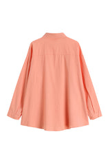 LOOSE SHIRT + SHAWL ( 2 PIECES / 4 COLORS )