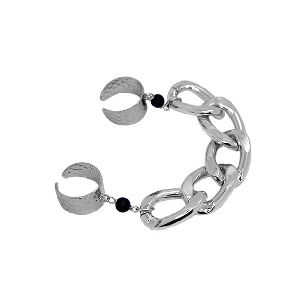 #VALENTINE'S DAY#DOUBLE RINGS BIND IN CHAIN