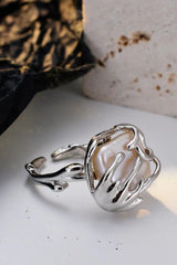 Bague tour de cou perle baroque