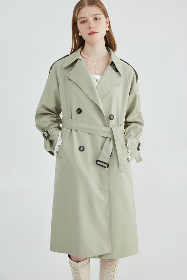 DOUBLE-BREASTED TRENCH COATS