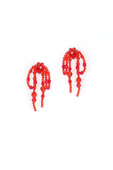 BOW-KNOT CRYSTAL EARRINGS