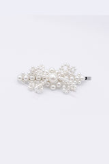 BOW-KNOT PEARL BARRETTE