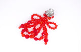 RED CRYSTAL EARRINGS