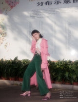 GREEN CORDUROY PANTS