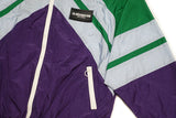 GREEN AND PURPLE JACKET