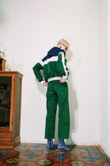 GREEN CORDUROY PANTS