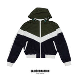 DARK BLUE CORDUROY JACKET