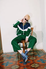 GREEN CORDUROY PANTS