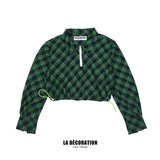 SHORT SHIRT WITH ZIP