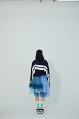 WHITE STRIPED JACKET