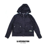 HOODED JACKET WITH BIG POCKETS