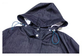 HOODED JACKET WITH BIG POCKETS
